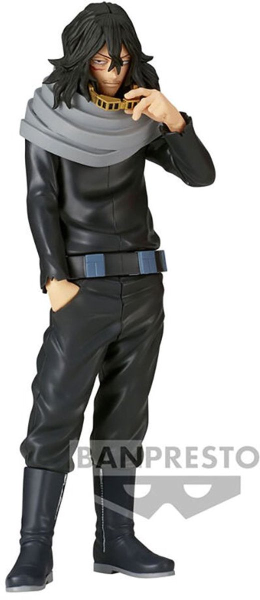 Bandai banpresto my hero academia - âge des héros - figurine - shota aizawa