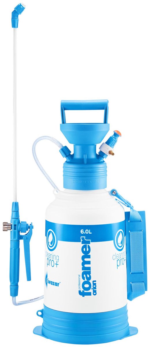 Kwazar super air foamer cleaning pro+ - schuimmachine - 6l - drukschuimmer - chemische bestendigheid