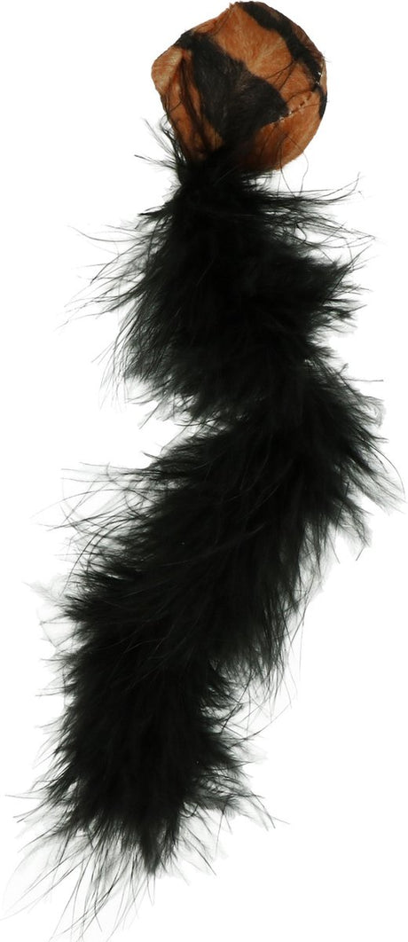 Kong wild tails - jouets pour chat - assortis - 23 cm
