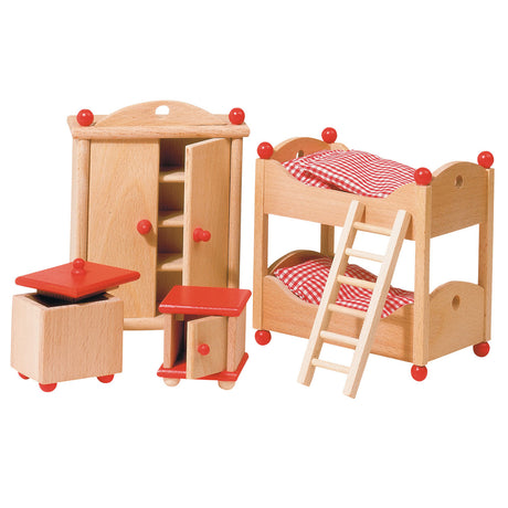 Meubles de maison de poupée Goki pour chambre d'enfant