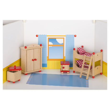 Meubles de maison de poupée Goki pour chambre d'enfant
