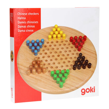 Halma en bois Goki