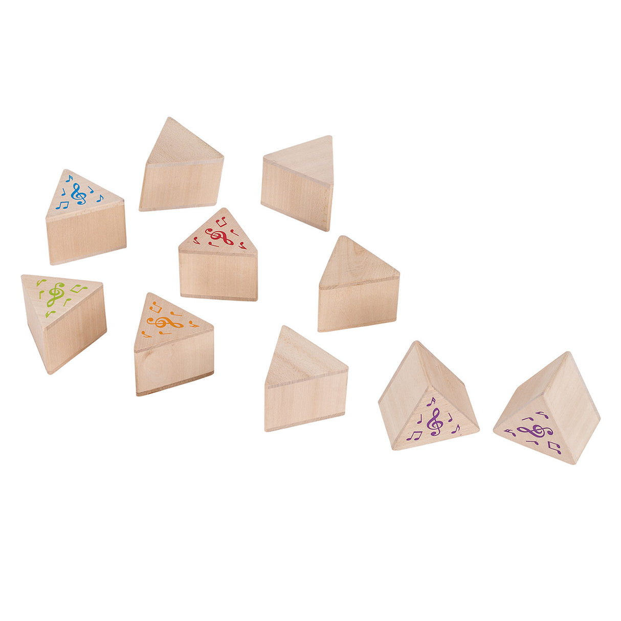 Mémo Goki en bois avec son, 12 pcs.