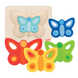 Goki -Schicht -Puzzle -Schmetterling, 5 Schichten