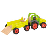 Tracteur en bois Goki avec remorque