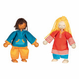 Poupées flexibles Goki fynja fabio, 6 tenues