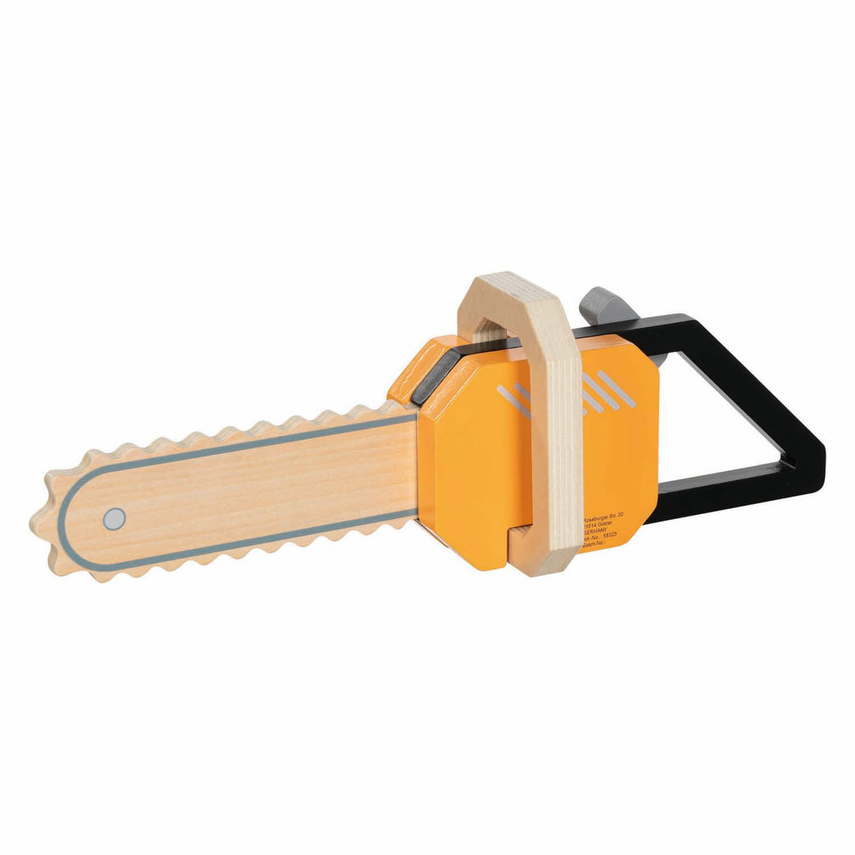Outils de jeu Goki - tronçonneuse - 33,5x7,6x11cm - avec mouvement - 3 ans