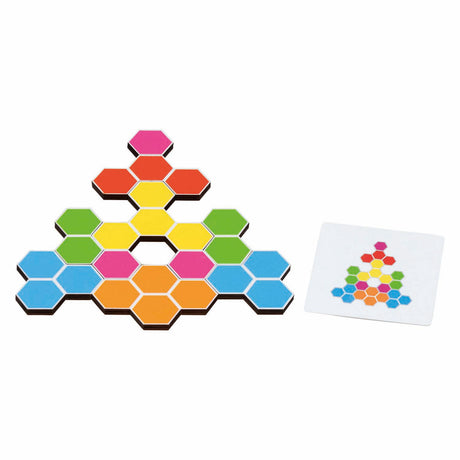Jeu de puzzle tortue en bois Goki rose, 41ème.