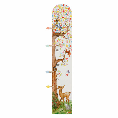Arbre règle en bois Goki avec animaux de la forêt