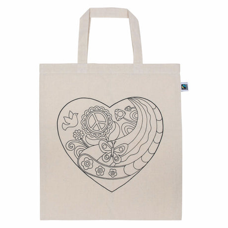 Sac en coton Goki coeur