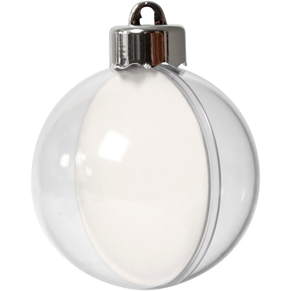 Creativ Company Deco Balls Transparent 6cm, 8st.