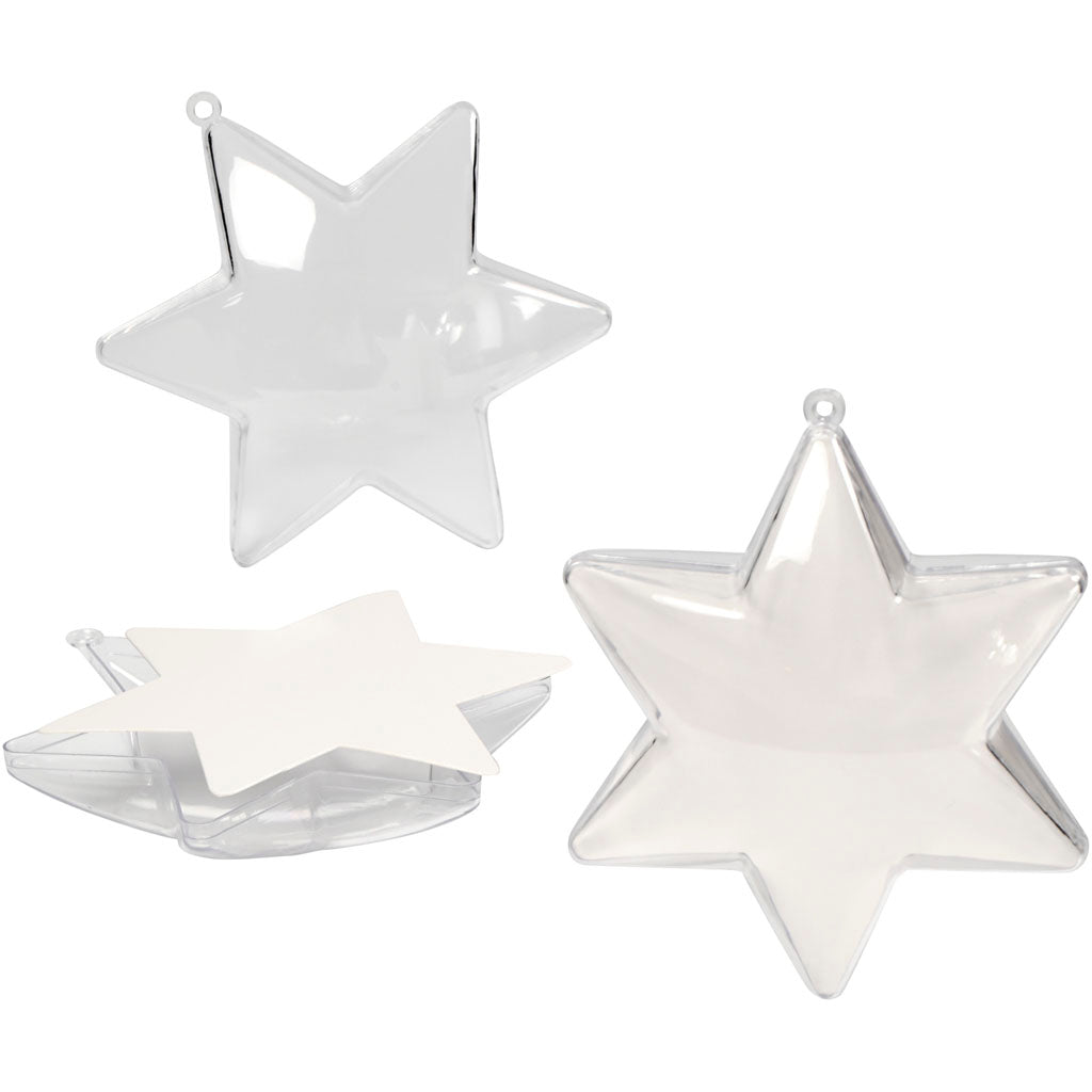 Étoiles de décoration d'entreprise Creativ, 5 pcs.
