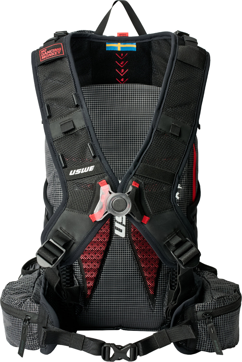 Uswe rolltop vst 18l - hydration pack black