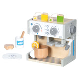 Machine à café et thé en bois Goki - 16 pièces.