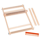 Goki houten weefraam voor school met kam - 25cm