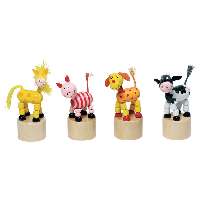 Goki figurine en bois animaux