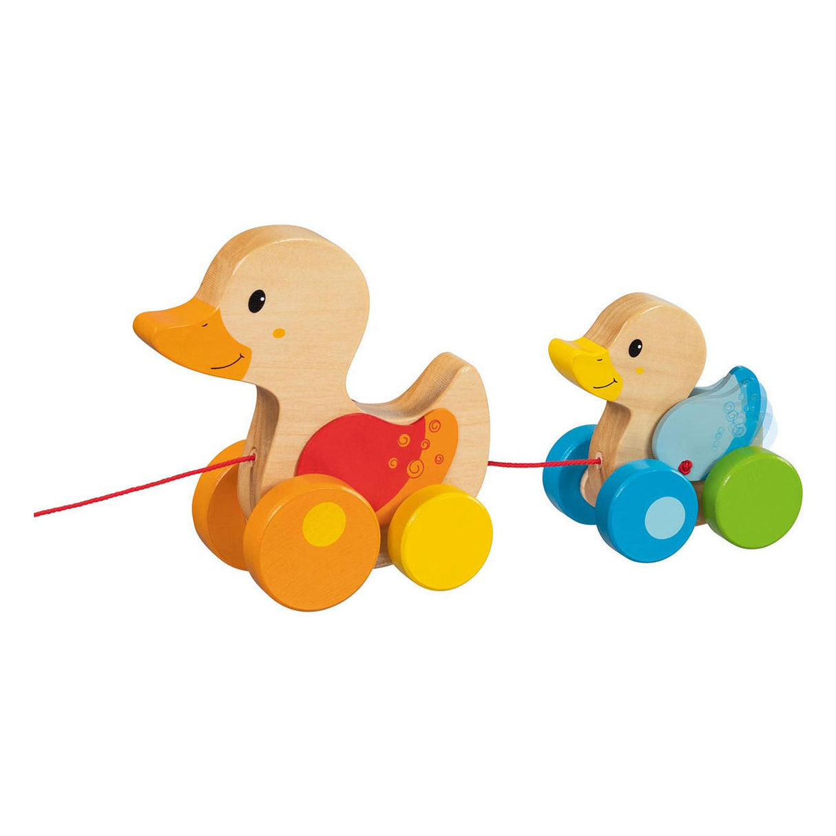 Goki Wooden Migrator Animal Family Duck