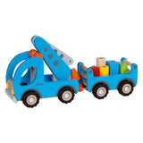 Véhicule-grue mobile en bois Goki