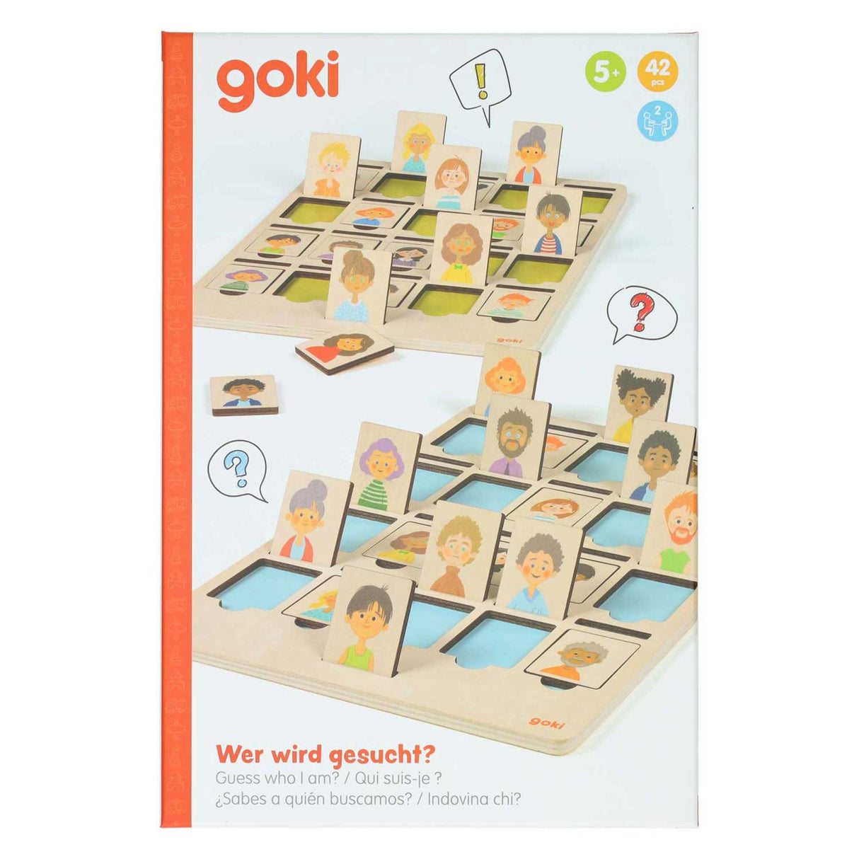 Goki, devine qui je suis ? 42 pièces. 20x30x0,7cm.