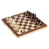 Goki wooden chess Damspel 2in1 Magnetic