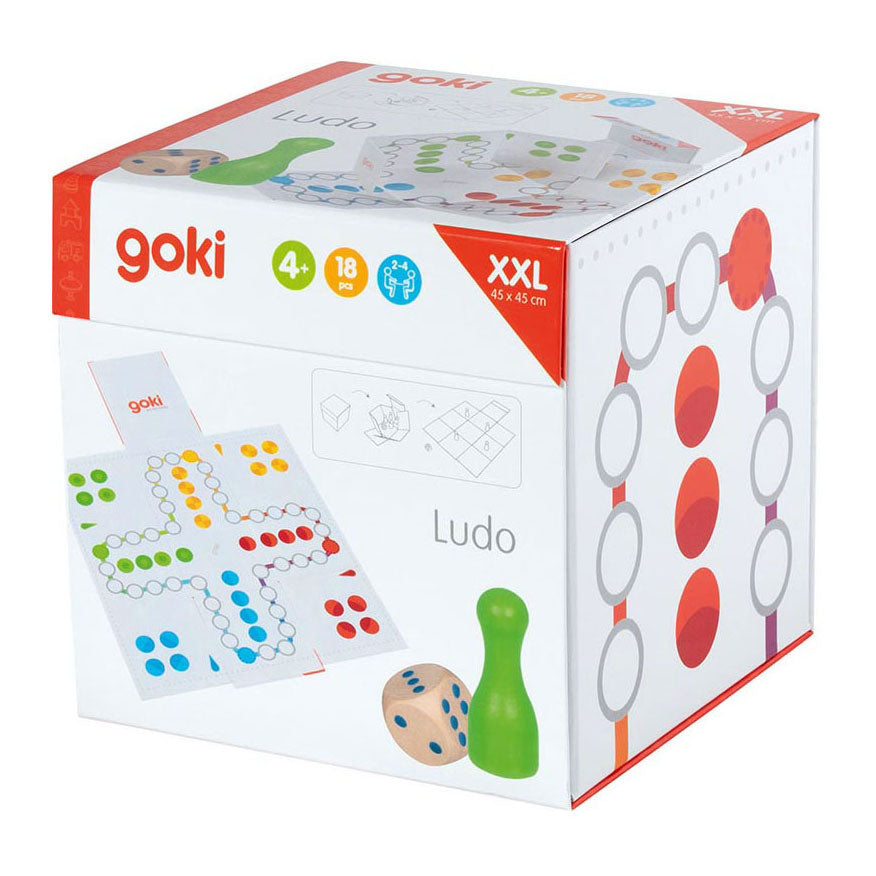 Goki XXL Ludo in Kubus board game