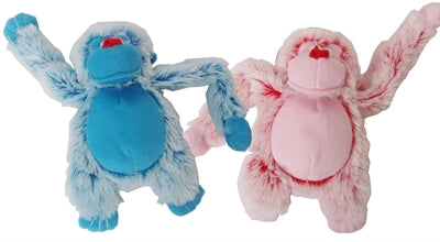 Hairy monkey pink blue assorted