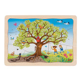 Goki Wooden Jigsaw Puzzle My Apple Tree, 32 ..