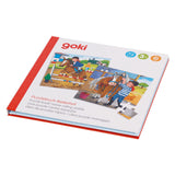 Goki Magnetic Jigsaw Puzzle Book Horse Stable, 40.