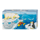 Goki Wooden Block Puzzle Safari, 5e.