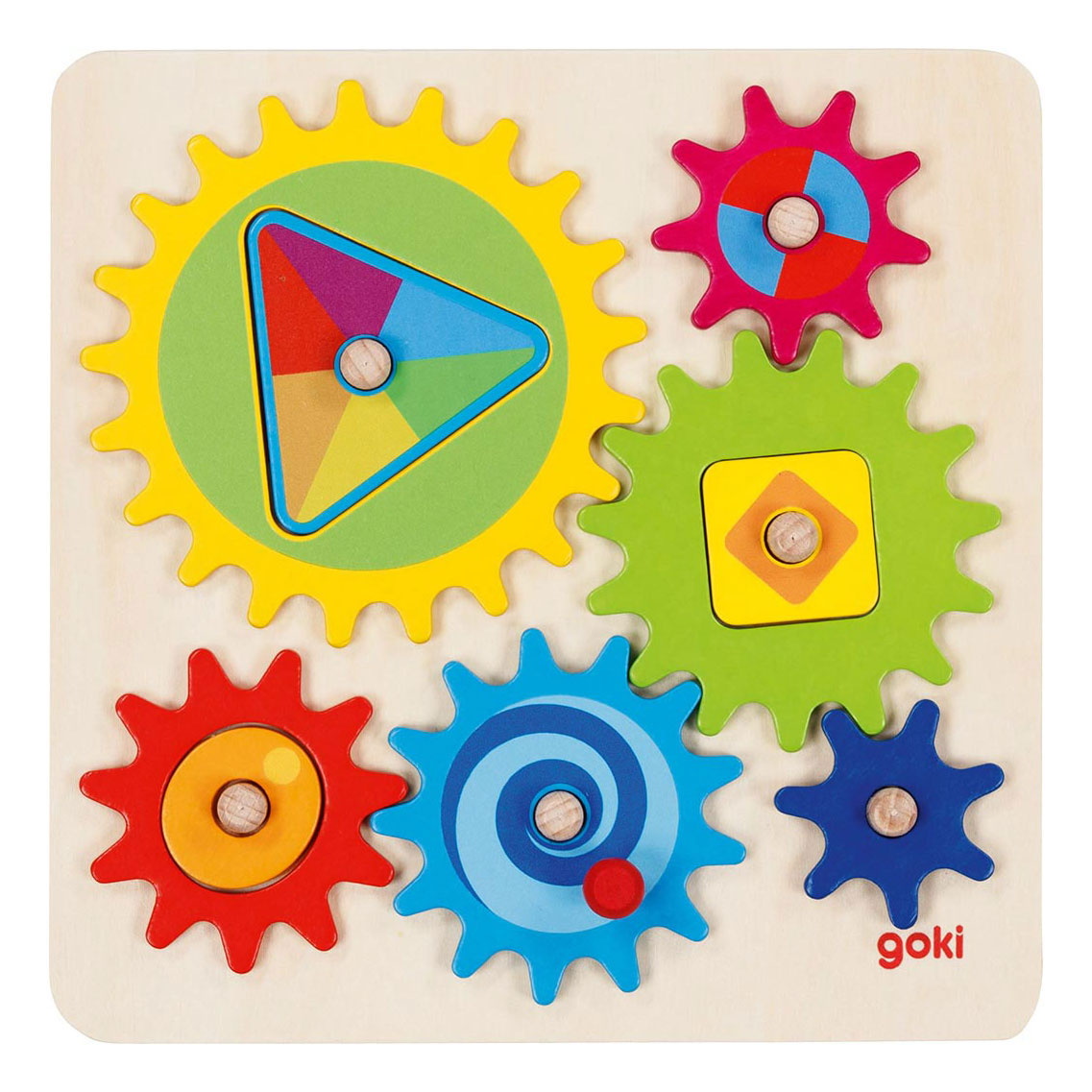 Goki Wood Gearing Puzzle, 10 ..