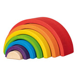 Goki Houten Bouwblokken Regenboog, 5dlg.