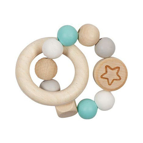 Goki Wooden Gripping Star Light Bleu