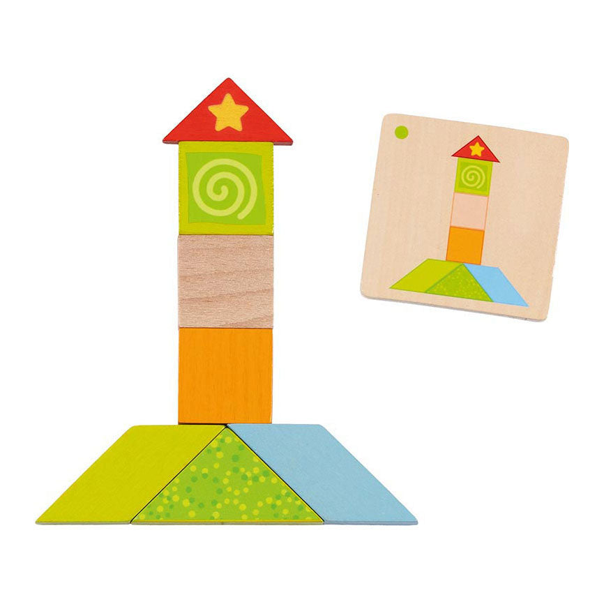 Goki Wooden Tangram World