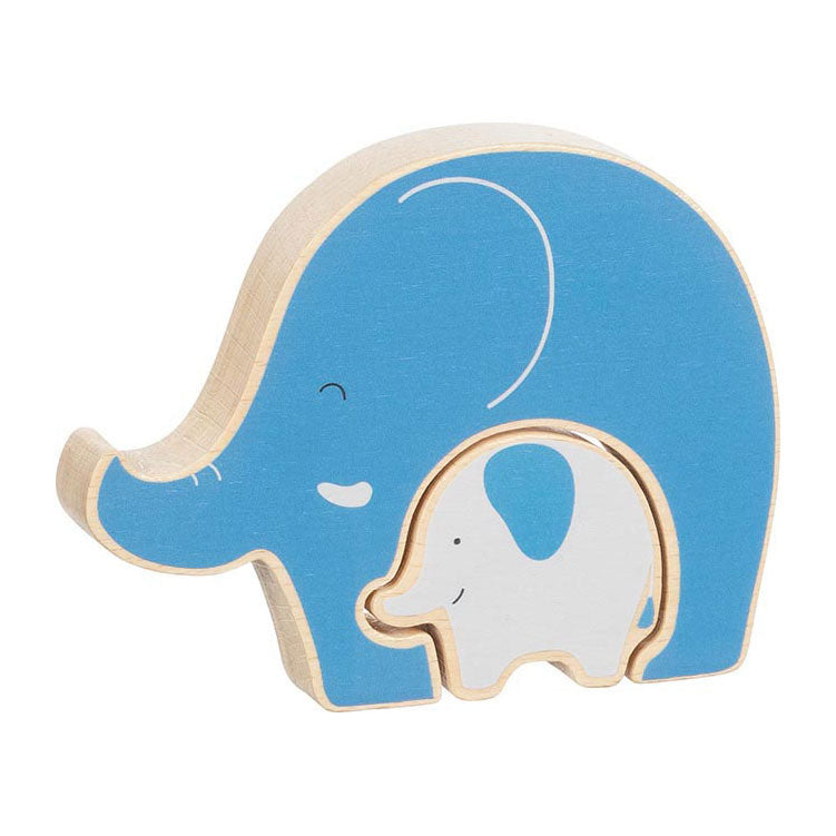 Goki houten puzzel staand olifant, 2st.