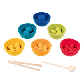 Laine de jeu de tri des couleurs Goki