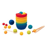 Laine de jeu de tri des couleurs Goki