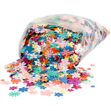 Paillettes Creativ Company, taille 6-20 mm, env. 9780 pièces, couleurs pastel, 250 gr 1 boîte