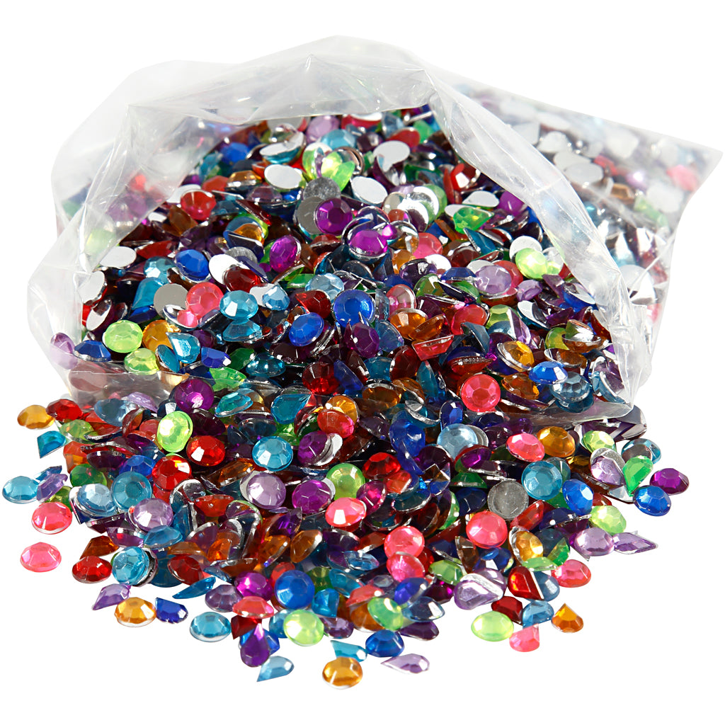 Strass Creativ company, taille 5 mm, 3000 pièces 1 boîte