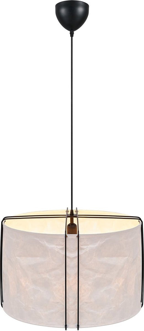 Nordlux cardine 50-lampe suspendue-e27-papier froissé-blanc