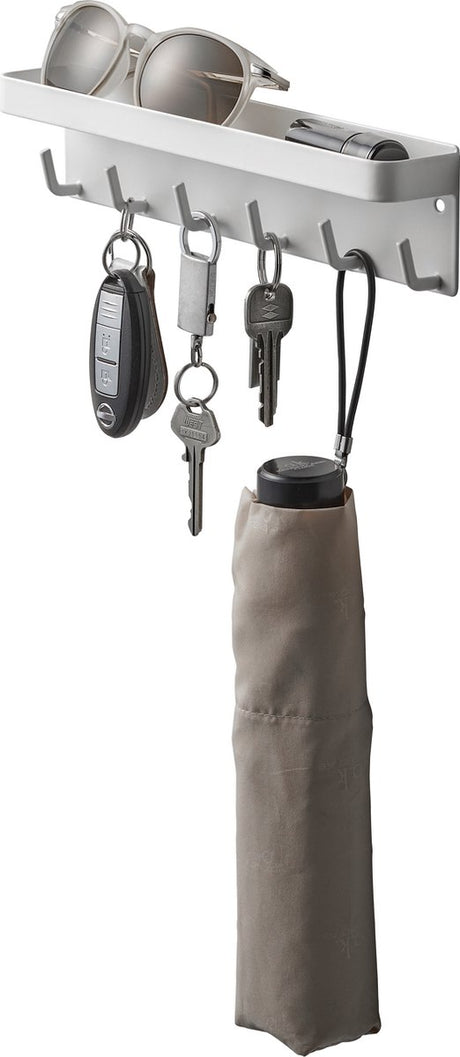 Porte-clés magnétique Yamazaki - intelligent - blanc