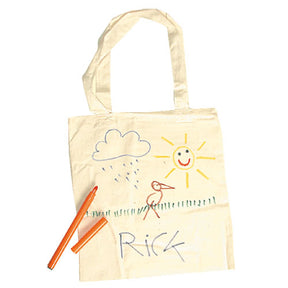 Sac en coton Goki petit. 21x33 cm. 3+