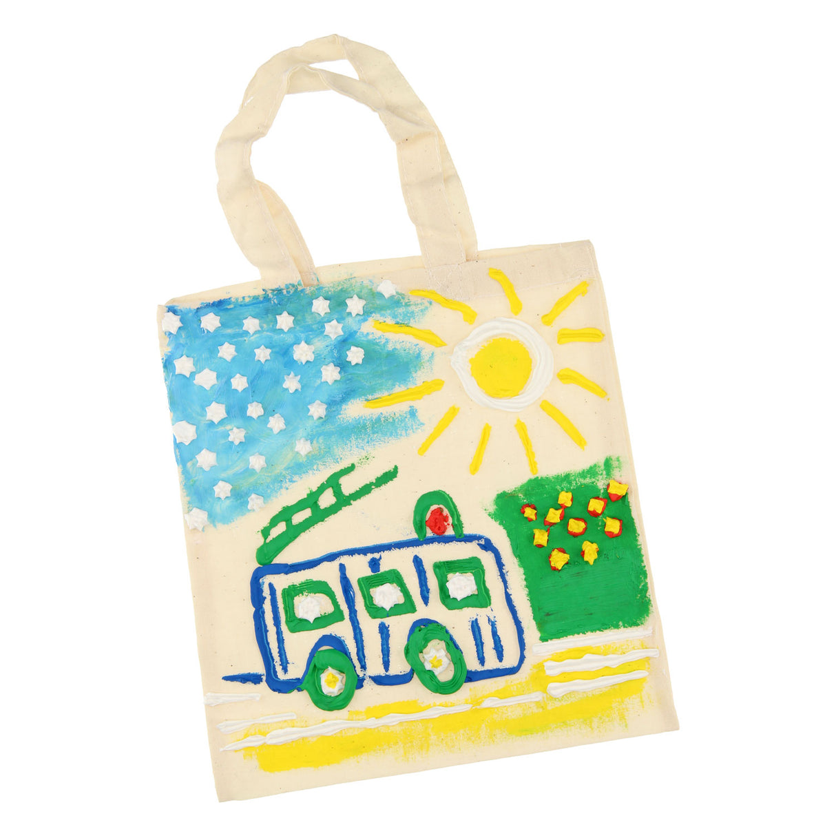 Goki Small Cotter Carrier Bag - Blanco