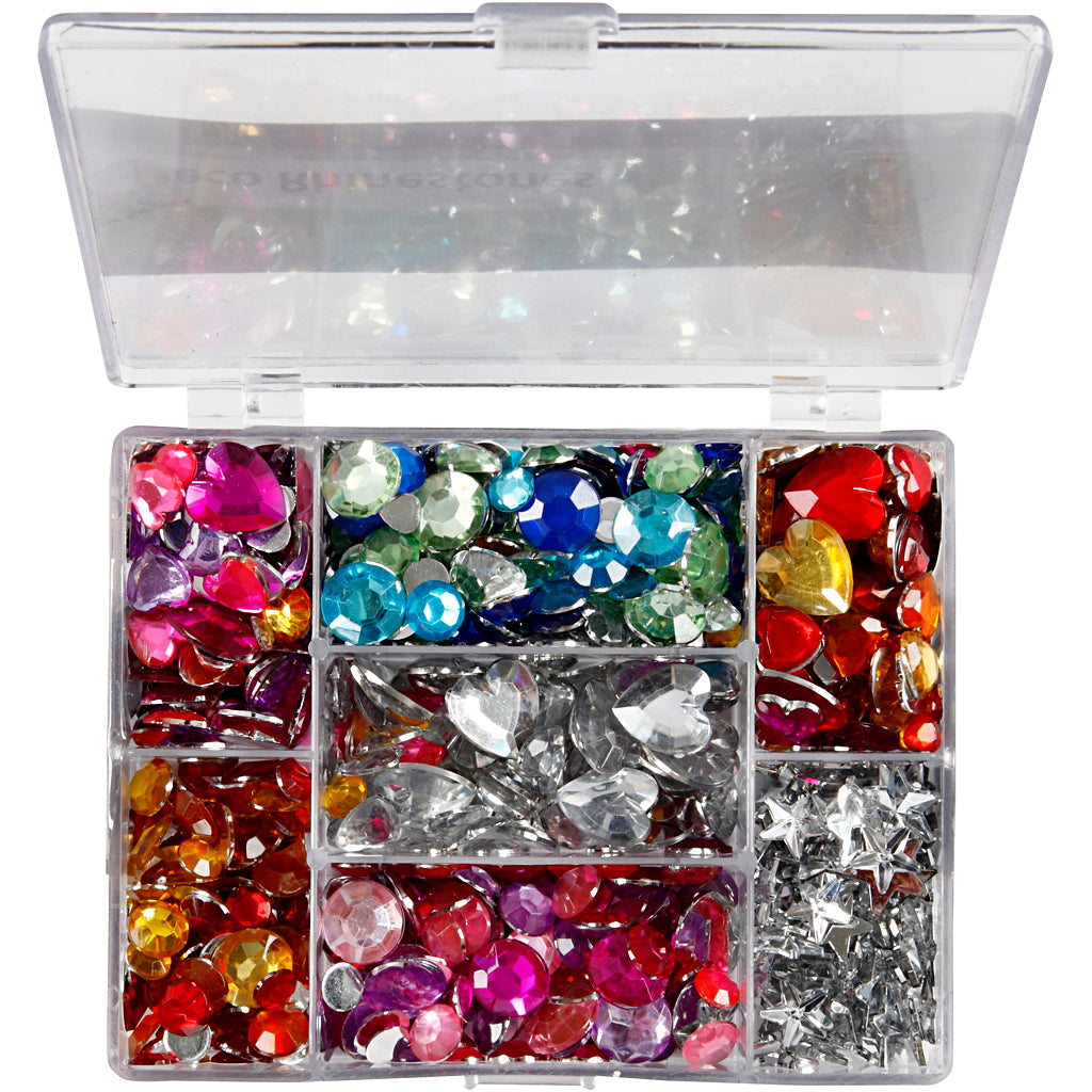 Strass Creativ company dans une boîte de rangement, 300 pcs.
