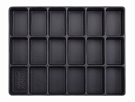 Ty sonic bakje, leeg 18 vaks (290x370x48mm) - 523516