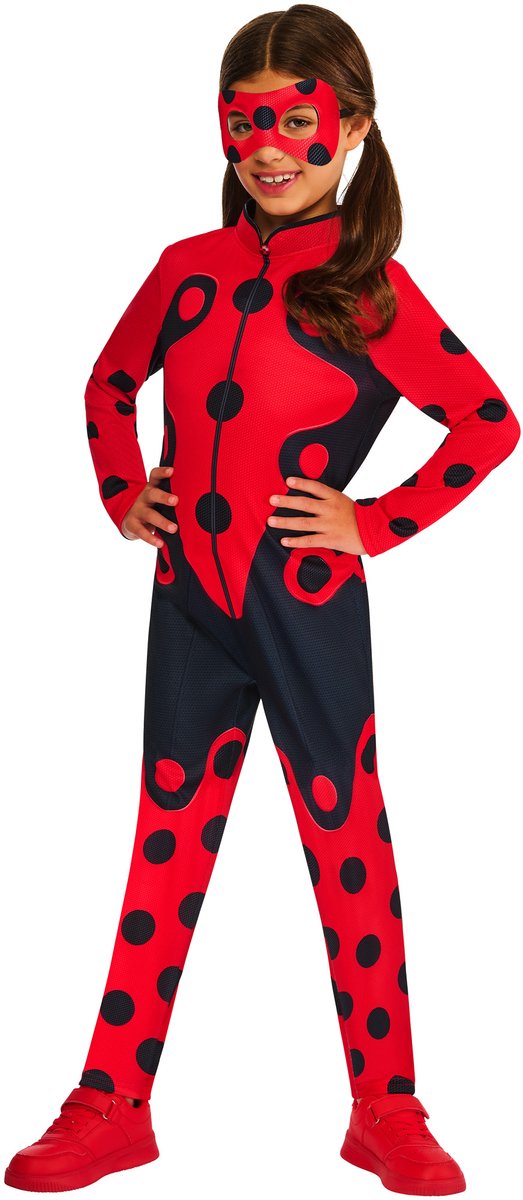 Déguisement enfant coccinelle miraculeuse Rubis - - taille 9-10 ans