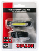 Ligne LED USB Simson Blanc 20 LED 8 Lux