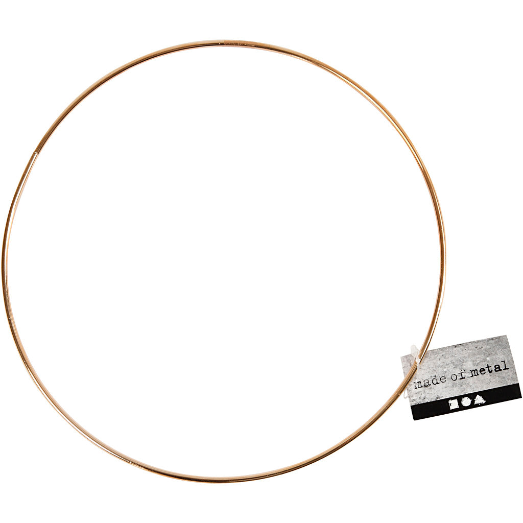 Société créative https: www.ccobby.nl metal-wire-ring-20-cm-3-mm-gold-1-piece