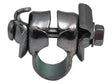 Cordo zadelstrop rond zilver