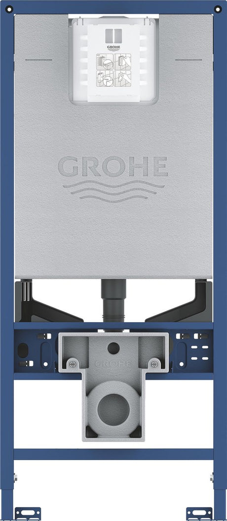 Réservoir à encastrer Grohe rapid SLX (avec hauteur d'installation de 1,13 m) pour WC suspendu - avec réservoir universel, gestionnaire de débit, prise et sans tuyau d'évacuation - 39597000