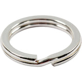Bague fendue Vivi Gade, d 15 mm, plaqué argent, 15 pièces 1 boîte